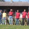 Ehrung beim Hundesportverein Main-Spessart in Hafenlohr. Alle zehn Teilnehmer bestanden die Prüfung.