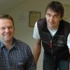 Rudolf Weber und Werner Link vom Maschinenring.