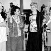Angeregt diskutierten nach der Ausstellungseröffnung (von rechts) Hobby-Fotografin Andrea Heinig, Rosina Eckert, Heimleiterin Monika Müller und Karl Beudert.
