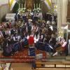 Ein beeindruckendes Konzert mit Marienliedern gaben die Hergolshäuser Musikanten unter der Leitung von Rudi Fischer.