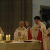 Robert Stolzenberger, der zwei Jahre in der Bad Kissinger Herz-Jesu Pfarrei als Praktikant und Diakon tätig war, feierte nach seiner Priesterweihe jetzt in der Stadtpfarrkirche Nachprimiz.