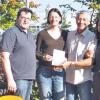 Maintal (ann)   Ihr alljährliches gemeinsames Sommerfest haben Christoffel Objekteinrichtungen, die Rechenfabrik GmbH und das Allmilmö Küchenstudio in der Amsterdamstraße 8 im Maintal als spanischen Abend gemeinsam mit ihren Kunden gefeiert. Bei Köstlichkeiten von Max Matreux, Musik und einer Flamenco-Tanzeinlage genossen sie angenehme Stunden. Highlight des Abends war das Gewinnspiel, bei dem es ein Traumwochenende in Sevilla als Preis gab. Gewinnerin der Reise ist Eva Spath von der Firma Spath Electronic in Schweinfurt. Im Bild von links: Theo Strobl (Allmilmö Küchenstudio), Eva Spath, Werner Christoffel (Christoffel Objekteinrichtungen) und Gabriele Pietzko (Rechenfabrik).