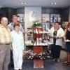 Seit 25 Jahren besteht das Schuhhaus Geyer. Geschäfte sind in Gochsheim und in Gerolzhofen. Im Bild von links: Heinrich Geyer, Brigitte Geyer, Thomas Geyer, sowie die Angestellten Sonja Weisensee, Beatrix Habenstein und Helene Gessner.