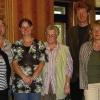Den Welt-Alzheimer-Tag in Thüngen eröffneten (von rechts): Elsbeth Senftleben-Franz von der evangelischen Sozialstation Würzburg, Diakon Lothar Bock, stellvertretender Leiter des Diakonischen Werkes Würzburg, Schwester Sylvia Fieber, Evangelische Sozialstation Thüngen, Pfarrer Robert Foldenauer, Inge Wolf, ehrenamtliche Helferin der Sozialstation Thüngen, sowie die Sozialschwestern Melanie Müller, Monika Breidenbach, und Sybille Seidel (alle Sozialstation Thüngen). Im Vordergrund links: Uta Sinner und Lilli Bullinger vom Hospizverein Würzburg, Regionalgruppe Lohr-Gemünden.