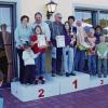 Gute Teamarbeit war der Schlüssel zum Erfolg bei der zweiten Limes-Rallye des Service-Clubs „KIWANIS International“, die er im nördlichen Main-Tauber-Kreis lief. In den Königheimer Kronenstuben beglückwünschte Präsident Werner Rosch (rechts) die drei Sieger-Mannschaften „Rudorfer senior“, „Thorsten Esser“ und „Klaus Stecher“.