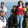 Linda mit ihrer Gastfamilie Moosa bei einem Ausflug zum Tafelberg (von links nach rechts): Mutter Ruwayda, Zane, ein Freund der Familie, Fatima, Linda und Gadija.