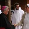 Im Hospital von Peramiho traf Bischof Hofmann (von links) den aus Gaukönigshofen stammenden Pater Lucius Marquardt, Bruder Zacharias Heyes aus Münsterschwarzach und die aus Dittelbrunn stammende Benediktinerin und Ärztin Dr. Antonia Hippeli.