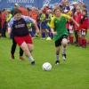 Laufduell vor großer Kulisse: Über 1000 Besucher säumten die Spielfeldränder beim Tropics-Cup in Maßbach.