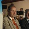 Quo vadis, CSU – wohin gehst du? Kreisvorsitzender und Landratskandidat Klaus Bittermann (Lohr), Bundeslandwirtschaftsminister und Kandidat um den Parteivorsitz, Horst Seehofer, und stellvertretender Kreisvorsitzender Walter Höfling (Rieneck) bei der Kundgebung in der Erlenbacher Festhalle in Gedanken versunken.