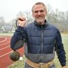 Günter Selhuber wurde im Sommer 2021 Deutscher Meister im Gewichtwerfen – und das mit 64 Jahren.