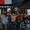 Tolle Unterstützung bekamen die Finalisten aus Lohr und Gemünden im Gymnasium in Lohr von ihren Mitschülern aus dem Publikum.