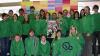 Das Team der Schulfilmtage Marktheidenfeld, die am Wochenende am Marktheidenfelder Gymnasium stattfinden, präsentiert das neue Logo und das Plakat. Die Leitung der Schulfilmtage hat Frank Wiesenack (Zweiter von rechts) übernommen.