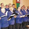 Die Chorgemeinschaft Frohsinn Sindolsheim (Baden-Württemberg) überzeugten bei einem Konzert anlässlich des Kulturherbstes des Landkreises Würzburg unter ihrem Dirigenten Helmut Wolf auf der Bühne des Musikheimes in Bütthard.