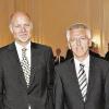 Sie verabschiedeten Rolf Wutschka (Zweiter von links) in den Ruhestand (von links): E.ON-Bayern-Vorstandschef Peter Deml, Wutschkas Nachfolger Ludwig Schiebler und Vertriebs-Vorstand Stefan Vogg.