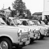 In Bad Königshofen legten die Trabi-Liebhaber der „Trabant-IG-Unterfranken“ auf ihrer letzten Herbsttour 2007 einen Zwischenstopp ein.