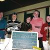 Feierten den 20. Geburtstag des Interessengemeinschaft Kindergarten Weißenbach (von links): die beiden Gönner Edgar Müller und Norbert Schüßler, Vorsitzende Karola Helfrich, Gönner Armin Weinberg und Elsbeth Greifensteiner, Leiterin des Kindergartens.