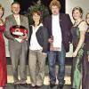 Erstmals den Ehrenpreis geholt: Bei der Prämierung in Offenburg (von links) die Badische Weinkönigin Andrea Köninger, Martin Baumann und seine Frau Monika, Kellermeister Joachim Krumrey sowie die beiden Prinzessinnen.