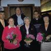 Ehrungen gab es bei der Cäcilienfeier des Kirchenchors Mellrichstadt. Im Bild (von links) Heinrich Geis, Traudl Scheuplein, Wolfgang Fritz, Elfriede Wiedler, Pfarrer Dr. Florian Judmann und Maria Martin.