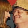 Frank-Markus Barwasser alias Erwin Pelzig mit Christiane Paul bei der Premiere ihres Films „Vorne ist verdammt weit weg“ in München.