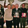 Die erfolgreichen Schützen von links: Dieter Liborius, (Kitzingen, Pokalsieger), Regnia Stöcker, (Dornheim, Preisträgerin Damen-Festscheibe) Rudolf Worschech, (Kitzingen, Mannschaftssieger 2007), Hermann Wägelein, (Rüdenhausen, Preisträger auf Herren-Festscheibe), Joseph Schmer (Dornheim, Leiter der Freundschaftsrunde).