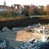 Wo einst die Gaskessel standen, wird ein Großkino stehen. Der Stadtrat Schweinfurt stimmte dem Projekt in der jüngsten Sitzung zu. Die Filmwelt zwischen Oberem Marienbach und Grünanlage Philosophengang soll schon im Dezember 2008 öffnen.