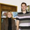 Besuch bei den Jungen Europäern in Hammelburg. Von links: Hans-Dieter Scherpf, Bezirksvorsitzender der Europa-Union Hammelburg, Kathrin Lichtenberg, Landesvorsitzende der Jungen Europäer, Sebastian Kleinhenz, Kreisvorsitzender der Jungen Europäer und Mathias Zürl, stellvertretender Landesvorsitzender der Jungen Europäer.EUROPA–UNION