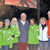 Marktheidenfeld (mk)   Mitarbeiter der HypoVereinsbank Main-Spessart nahmen mit Erfolg an dem 10.  Skimeeting der UniCredit-Group in Garmisch-Partenkirchen teil. 3500 Banker aus 18 Ländern kämpften an drei Tagen in verschiedenen Disziplinen um die besten Plätze. Das MSP-Team gewann den 1. Platz im Langlauf CrossCountry und den 2. Platz im Riesenslalom. Im Bild die Mannschaft aus dem Main-Spessart-Kreis mit (von links) Filialleiter Marco Will, Susanne Boser, Bettina Riedmann, Nicole Schmidt, Alessandro Profumo (Vorstand UniCredit Group), Anke Göb, Ingrid Feser, Direktor Harry Bermüller (Würzburg) und Martin Ludwig.