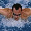 Kurz vor dem Anschlag: Robert Bayer vom SV 05 Würzburg, hier bei der Schmetterlings-Disziplin, holte bei den Kurzbahn-Meisterschaften der Schwimmer in Schweinfurt sieben Einzeltitel.