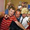 Sie laden am Faschings-Samstag zur größten Ü-30-Party Bayerns ein (von links): Zauberberg-Geschäftsführer Andreas Eder mit den DJs Speedy und Andy Puhl.