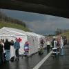 Gut aufgehoben fühlte sich die Familie Nöth aus Strahlungen bei den Rettungskräften, die sich nach der Karambolage auf der A 71 um die Verletzten kümmerten.