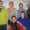 Der frisch gewählte Vorstand der Flugsportgruppe Ippesheim auf einen Blick (hinten von links): Martin Pehl, Simone Braungardt, Lorenz Romeis, Helmut Fronhöfer und (vorne) Arno Schmittner und Inge Rahn.FLUGSPORTGRUPPE