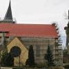 Die Nordheimer Kirche ist eingerüstet. Die Sanierung soll Ende des Jahres abgeschlossen sein.