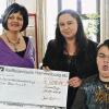 Über 2000 Euro für die aktion benny & Co. freuen sich (von links) Beate Reuter, Birgit May und Julian May.