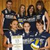 Die weibliche Volleyball-D-Jugend des TSV Gerchsheim holte sich den dritten Platz bei den süddeutschen Meisterschaften. Am Erfolg waren beteiligt, hinten von links: Julia Schramm, Julia Schubert, Clara Scheer und Eva Sitko. Vorne von links: Lena Heinrichs, Nadine Henneberger und Annika Reinhart.