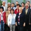 Dieser Gemeinderat bestimmt in den kommenden sechs Jahren die Geschicke der Marktgemeinde Zellingen. Die Stellvertreter von Bürgermeister Dr. Wieland Gsell (rechts) sind Werner Trabold (Dritter von rechts) und Barbara Schüpfer (vorne in der Mitte im dunklen Hosenanzug).