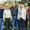 Die Fellener Gemeinderäte wurden am Dienstagabend vereidigt (von links): Klaus Werthmann (Zweiter Bürgermeister), Stefan Müller (Dritter Bürgermeister), Annerose Althaus, Johannes Fischer, Bürgermeister Ekkehard Weimer, Christoph Schreiber, Zita Baur, Christoph Jähnsch, Armin Pfeifroth bestimmen in den nächsten sechs Jahren die Geschicke von Fellen mit den Ortsteilen Neuhof, Rengersbrunn und Wohnrod.