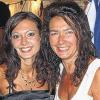 Nina und Gisela Martin vor der Miss-Wahl.