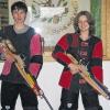 Patrick Werner und Lea Reß vertreten Frickenhausen bei der bayerischen Meisterschaft der Schützen in München.