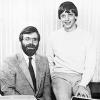 Die beiden Microsoft-Gründer Bill Gates (rechts) und Paul Allen, aufgenommen im Jahr 1981.
