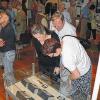 Das Interesse bei der Ausstellungseröffnung in der Ochsenfurter Stadtbibliothek zum 60. Jahrestag der Währungsreform war groß. Geöffnet ist noch zwei Wochen.