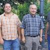 Die Museums- und Landmaschinenfreunde e.V. sind der 17. Verein in Fuchsstadt. Zu ihrem Vorstand wurden (v. l.) Sascha Füller, Michael Stöth, Vorsitzender Dominik Schaupp, Michael Schulz und Günter Wehner gewählt, denen Bürgermeister Peter Hart (rechts) für ihre Übernahme von Verantwortung dankte.