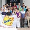 Mit 21 jungen Damen und Herren hat die Spedition Geis einen Lehrvertrag abgeschlossen und damit die höchste Einstellungsquote seit Jahren erreicht. Ausbildungsleiter Bernhard Hofmann (links) mit Niederlassungsleiter Günther Clement und Stellvertreter Peter Gayer (von rechts) begrüßten die neuen Mitarbeiter.