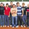 Schweinfurt (ilo)   Meister der Bezirksklasse 2 wurden die Männer II der TG Schweinfurt mit (von links) Trainer Matjaz Zorko, Tobias Kaub, Dominik Klemke, Christian Gäb, Bosztian Geiser, Maximilian Stolz, Walter Süß und Mannschaftsführer Timo Ihrig. GÄB