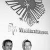 Blicken optimistisch nach vorne: Abteilungsleiter Rainer Schindelmann (links) und Spielertrainer Thomas Pfeuffer.