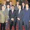 Die Experten: (von links) Dr. Michael Kabisch, Prof. Michael Kahle, Dr. Michael Gruner, Dr. Pavol Klobusicky, Dr. Kaneschka Jahanyar,  Antonius Lülf, Dr. Peter Feyerherd, Prof. Dr. Peter Deeg, Dr. Florian Heirler.