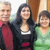 Heidrun und Norbert Pfaff, die Eltern von Eileen Csapo, freuen sich über den Besuch ihrer Nichte Diony Cook aus Seattle in den USA.