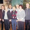 Unser Bild zeigt (von links): Jürgen Obert (Vorsitzender), Brigitte Obert (350 Wanderungen), Karl Höfling (350 Wanderungen), Christa Fischlein (50 Wanderungen), Rudi Danz (250 Wanderungen), Sieglinde Höfling (350 Wanderungen) und Werner Obert (Wanderwart).