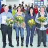 Ehrung für langjährige Betriebsangehörige bei der Kurtz-Tocher Ersa in Bestenheid (von links): Geschäftsführer Dipl.-Ing. Rainer Kurtz, Ulrike Duddek (25 Jahre), Georg Meisenzahl (40 Jahre), Waltraud Häfner, Heidi Hofmann (je 30 Jahre), Katharina Schwab (25 Jahre), Bernd Schenker, Geschäftsleitung, und Personalleiter Dipl.-Kfm. Günther Bartschat.