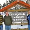 Der neue Vorstand des FC Hellingen von links: Daniel Wagner (zweiter Vorsitzender), Christoph Slawik (Hauptkassier), Michael Schreppel (Vorsitzender), Johannes Endres (Schriftführer) und Jürgen Wagner (Abteilungsleiter).