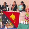 Von Frauen aus Papua-Neuguinea kamen die Gebete des Weltgebetstags, der in der Mühlbacher Kirche gefeiert wurde.
